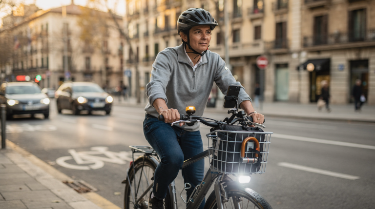 Accesorios imprescindibles para circular en bicicleta por ciudad