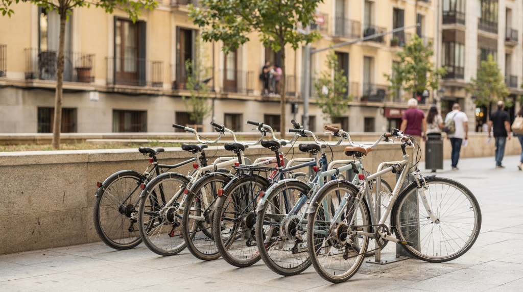 Dónde aparcar la bicicleta de forma segura en la ciudad