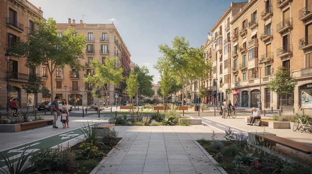 Supermanzanas y calles verdes: impacto urbano y residencial